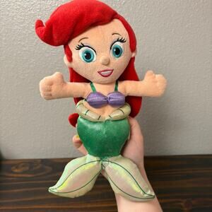 Disneyland Walt Disney World Princess Mermaid Ariel Plush Stuffed Animal FLAWED